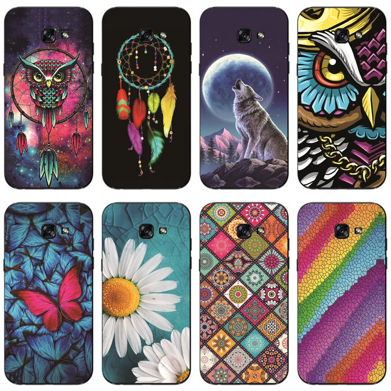 Case For Samsung A5 2017 Case Soft TPU Phone Silicon Case For Samsung Galaxy A5 2017 SM-A520F Cover Full 360 Protective Shell