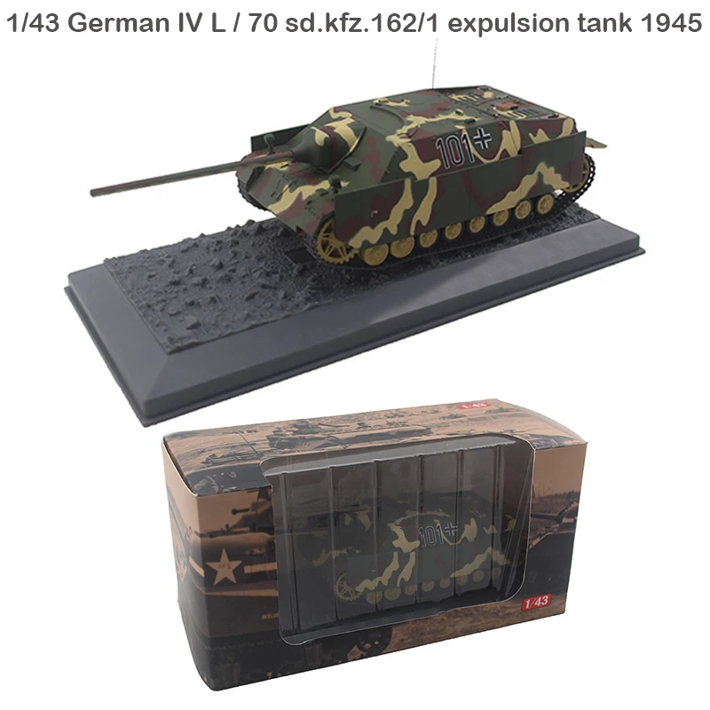 rare  1/43  German IV L / 70 sd.kfz.162/1 expulsion tank 1945  static model  Alloy collection model