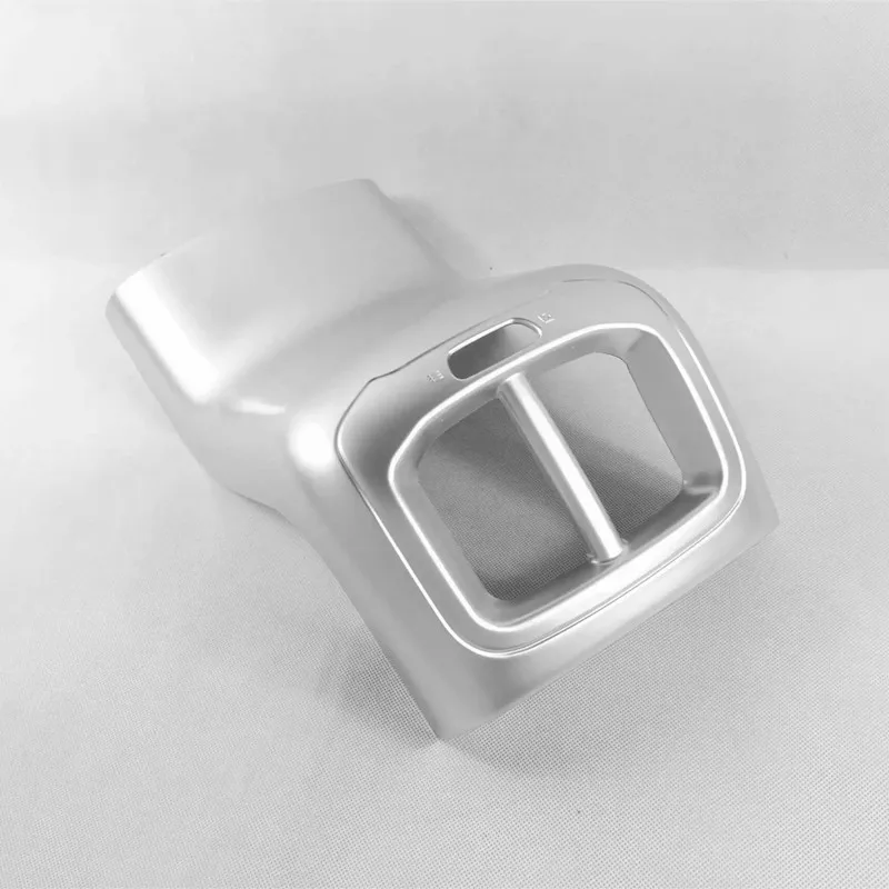 ABS Chrome For Jeep Cherokee KL 2014 2015-2018 Car Armrests Rear Air Condition outlet Vent guard kicking frame Panel Cover Trim
