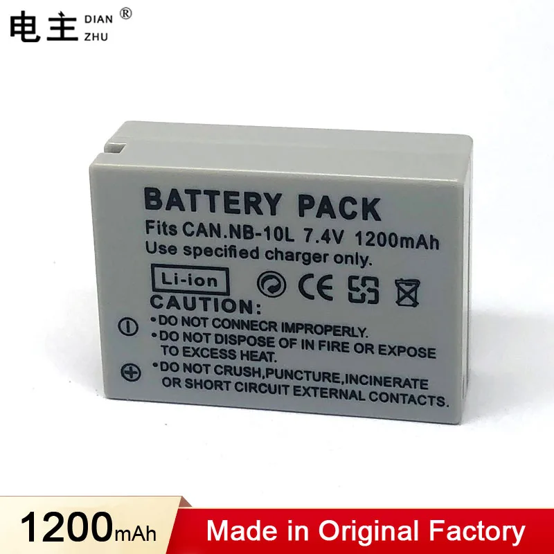 NB-10L NB10L NB 10L Li-ion Battery Charger For Canon PowerShot G1X G3X G15 G16 SX40HS SX50HS SX60HS PC1817 PC1674 PC1680 PC1815