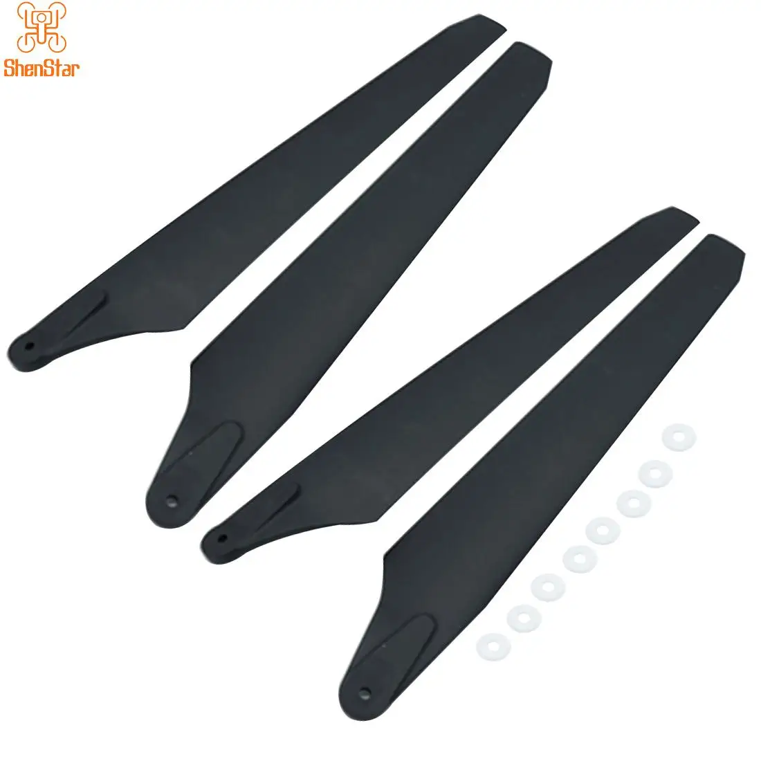 4PCS SHENSTAR Nylon Carbon Mix Propeller 3016 Folding Paddle without Clip 30 Inch CW CCW Props for RC Plant UAV Quadcopter