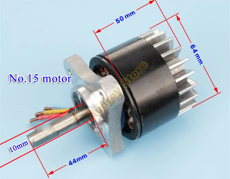 200W 500W Power DC18V 36V 3000rpm 15000rpm Outer rotor brushless motor For Garden tool electric saw lawn mower