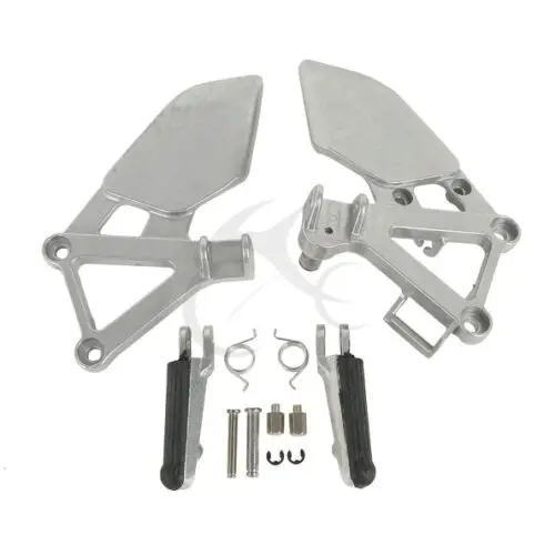 

Motorcycle Front Rider Foot Pegs Footrest Bracket For HONDA CBR250 CBR 250 MC19 1988-1989