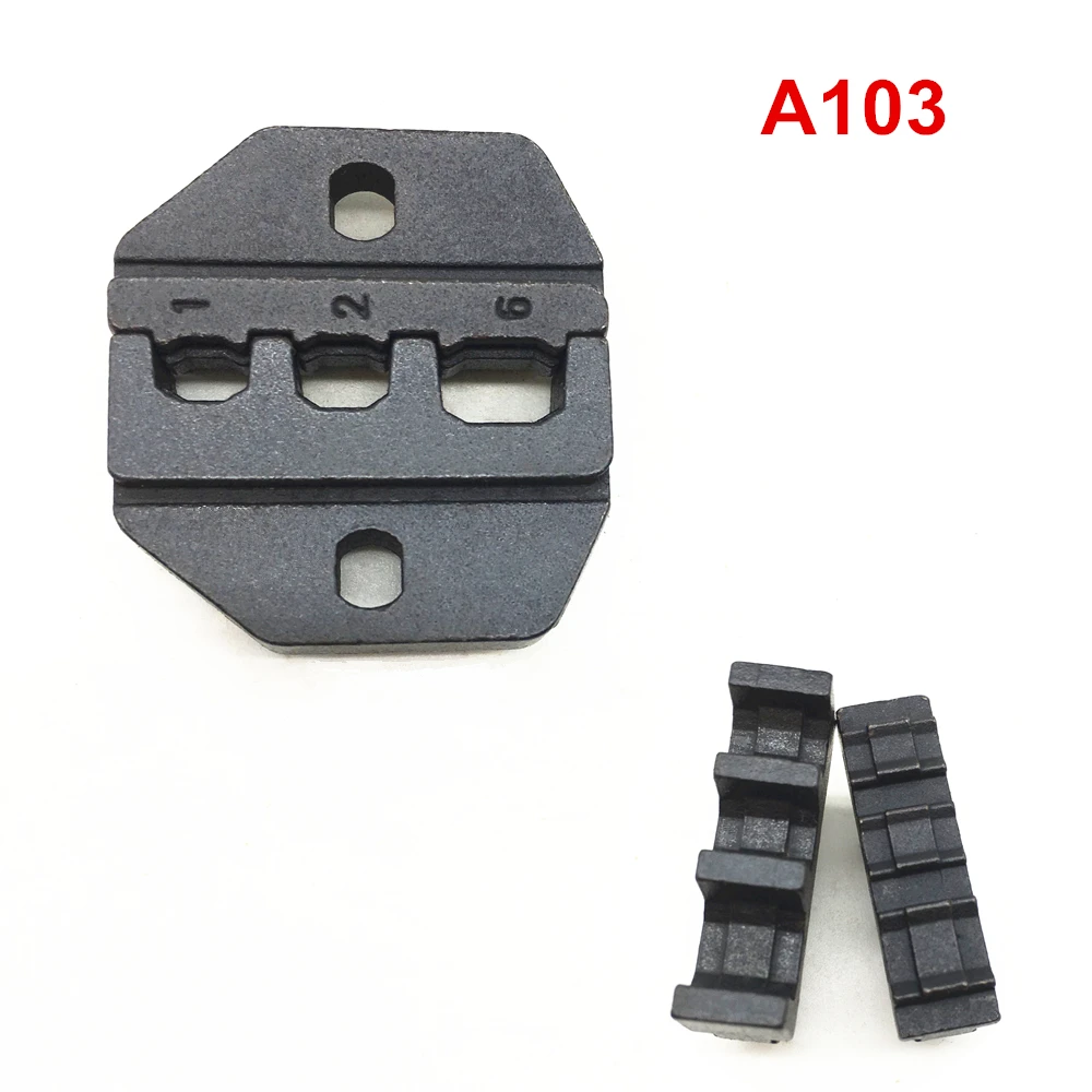 Crimp die sets A103 for crimping closed end cap wire connector 20-10 AWG 0.5-6mm2