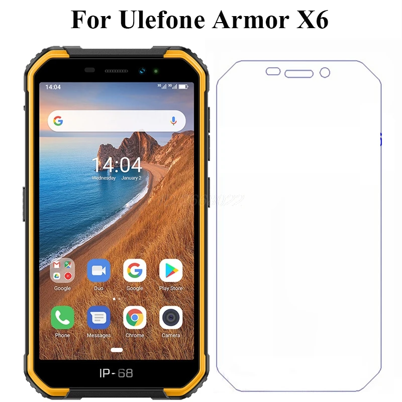 10-1PC Tempered Glass for Ulefone Armor X7 Pro Film on Ulefone Armor  X3 X5 X6 5S 5 3 T 3W 3WT Screen Protector