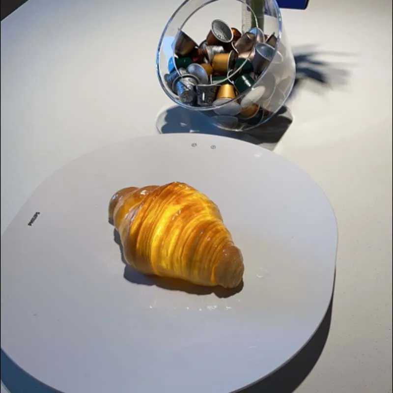 Creative Simulation Bread Light Fun Home Croissant LED Bread Lamp