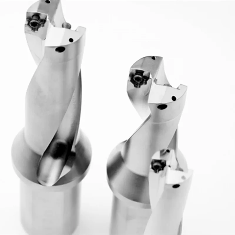 Broca rápida en U para maquinaria serie WC 4D, profundidad 40,5mm- 50mm, herramienta de perforación Indexable de torno CNC, para inserción de carburo WCMT080412