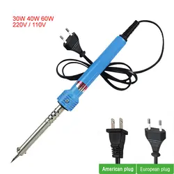 30W 40W 60W 110V 220V BGA Heating Electric Soldering Iron Pen Welding Kit Repair Tool for Electronics Work EU US Plug