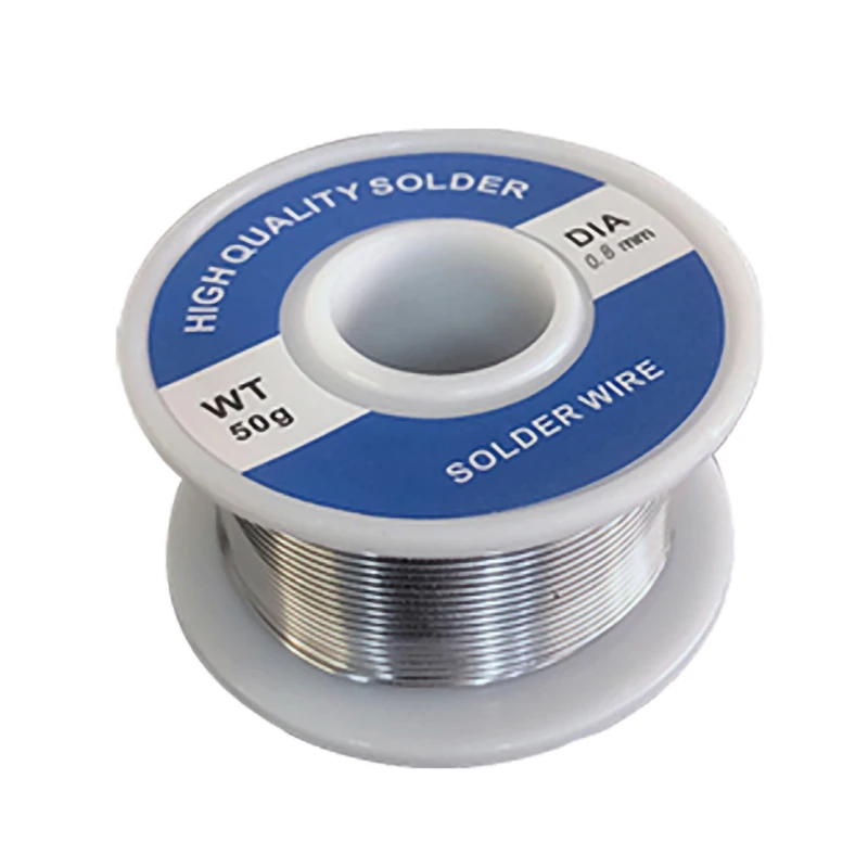 0.8mm 1.0mm 20g Tin alloy Rosin Core 2% Flux Reel Welding Line Solder Wire Clean Rosin Core