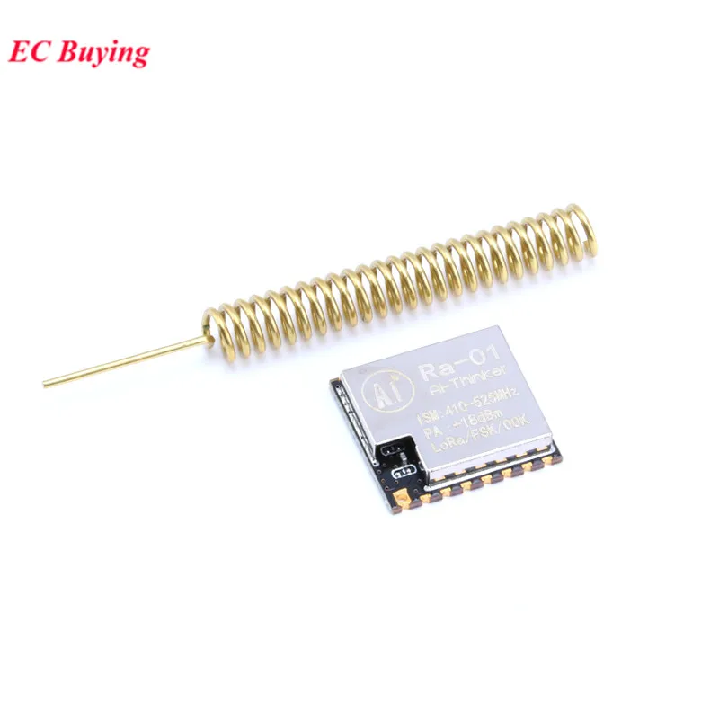 5pcs Ra-01 SX1278 LoRa RF Spread Spectrum Wireless Module 433MHz Wireless Serial Port UART SPI Interface Ra01