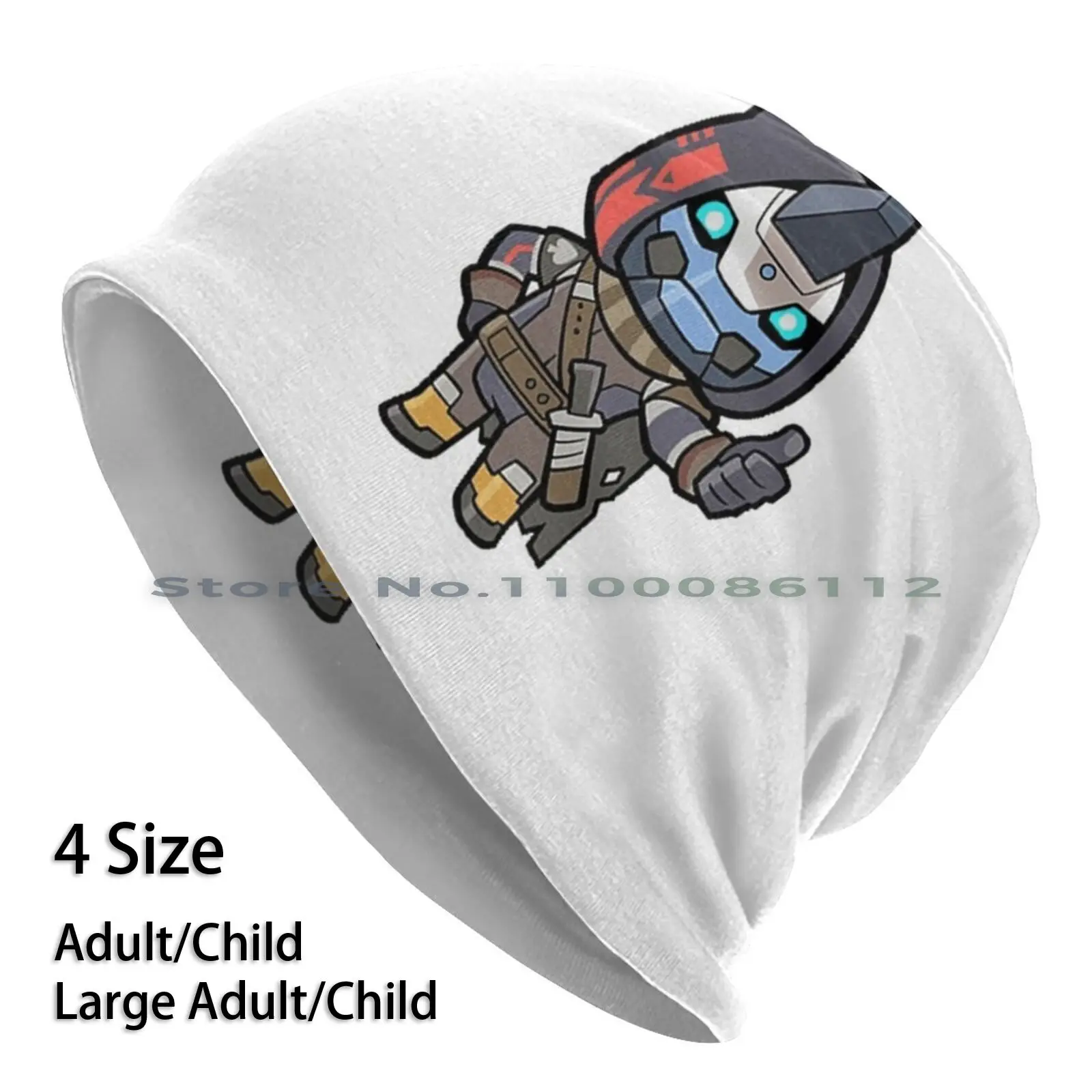 - 6 Sticker Beanies Knit Hat Destiny 2 6 Lord Shaxx Xur Petra Venj Uldren Sov Warlock Titan Hunter Sparrow Exotics Loot Zavala