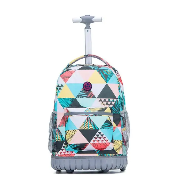 Imagem -04 - Ildren Mochila Escolar Con Ruedas para Niñas Mochila Escolar de 18 Pulgadas Con Ruedas Mochila de Viaje Con Ruedas para Adolescentes