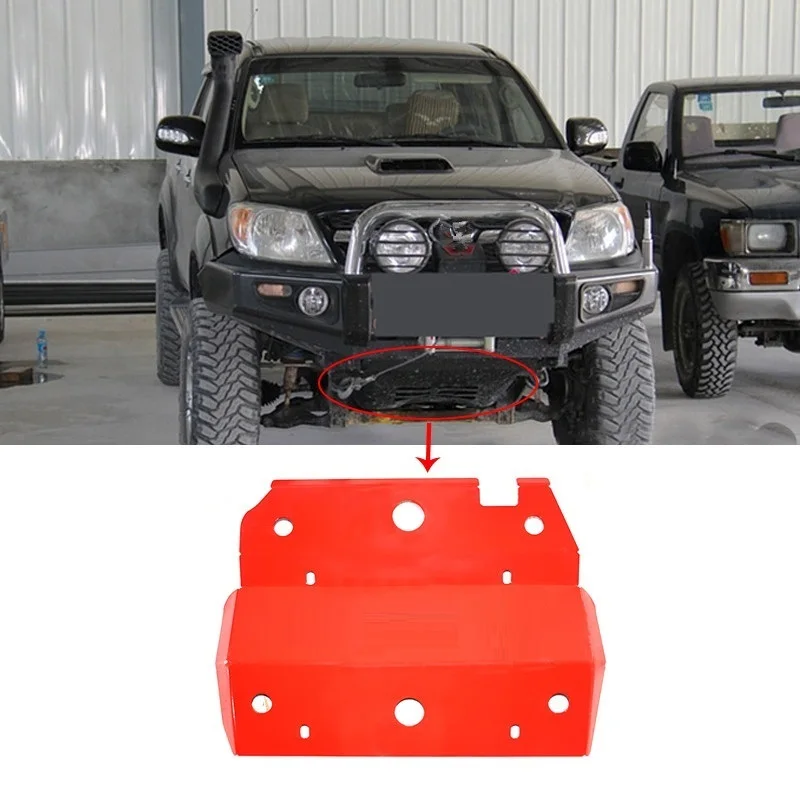 CITYCARAUTO FRONT Engine base plate car bottom cover plate fit for Hilux VIGO pickup car 2012-2014