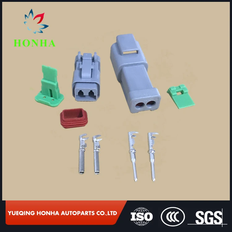 

2 Pin Female Male DT Series Waterprooof Auto Plugs Car Connector DT04-2P AT04-2P DT06-2S AT06-2S