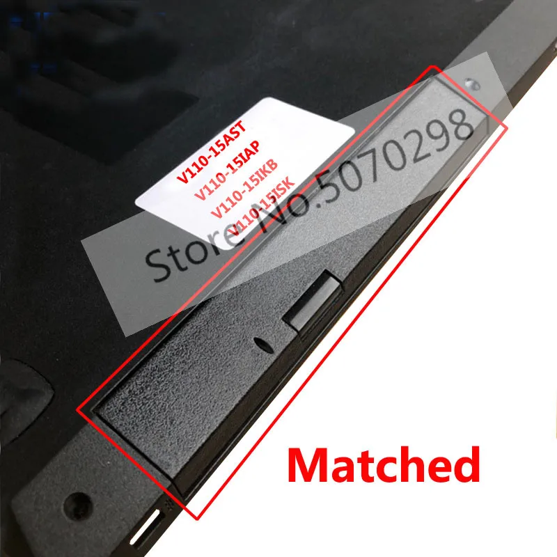 ODD Optical Drive Curved Bezel Front Panel Cover Faceplate Bracket for Lenovo V110-15AST V110-15IAP V110-15IKB V110-15ISK Series