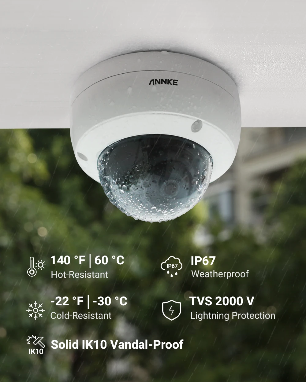 Imagem -06 - Annke 5mp Poe ip Sistema de Câmera Segurança Pcs Câmeras Dome 6mp Nvr Visão Noturna Mic Ip67 ao ar Livre Indoor Cctv Vigilância