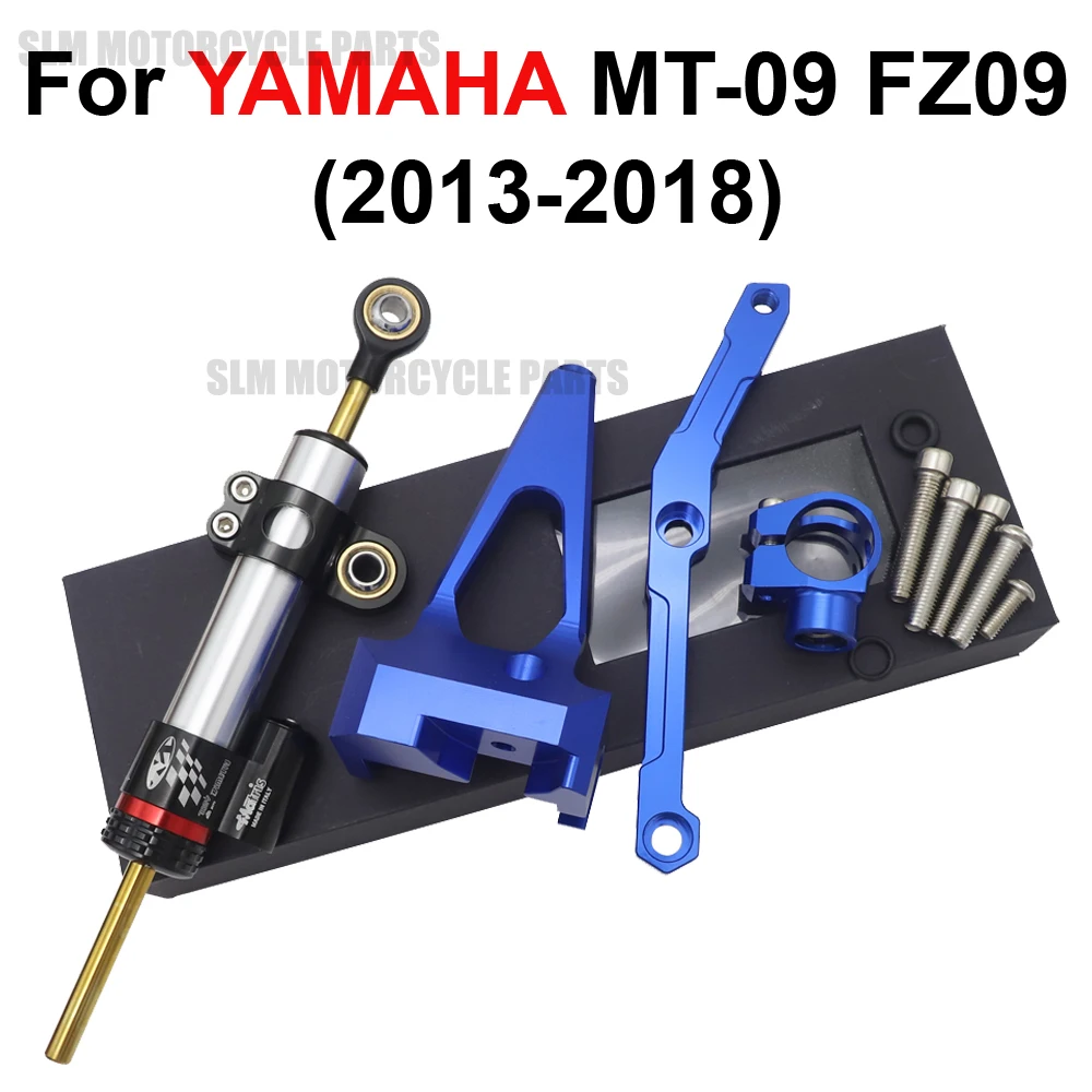 

For Yamaha MT-09 2013-2020 2019 2018 2017 Steering Damper Mounting Bracket Kit Stabilizer MT09 FZ09 Reversed Safety Control