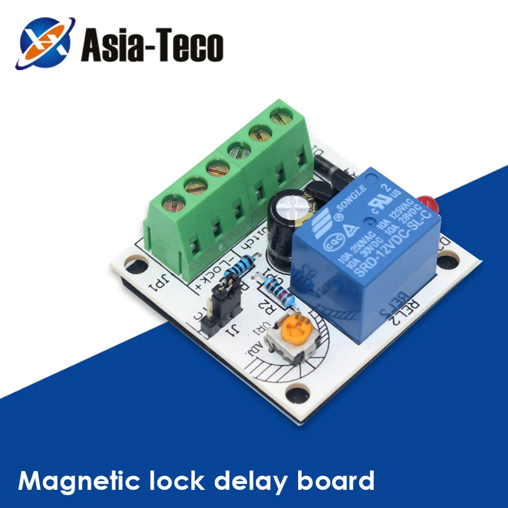 

Power Supply Time Delay Module for Electronic Door Lock Electric Lock Access Control power board for access control System