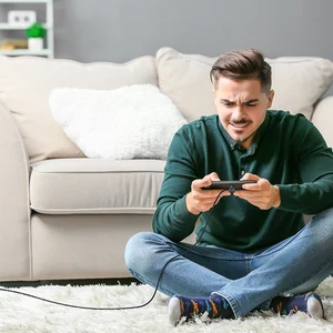 كابل شحن سريع KUULAA USB من النوع C 180 درجة كابل شاحن الهاتف المحمول ل Xiaomi Mi 8 Samsung Galaxy S10 Plus سلك USB-C أفضل 10 بيلا كوداي للجوال مبيعا - No3