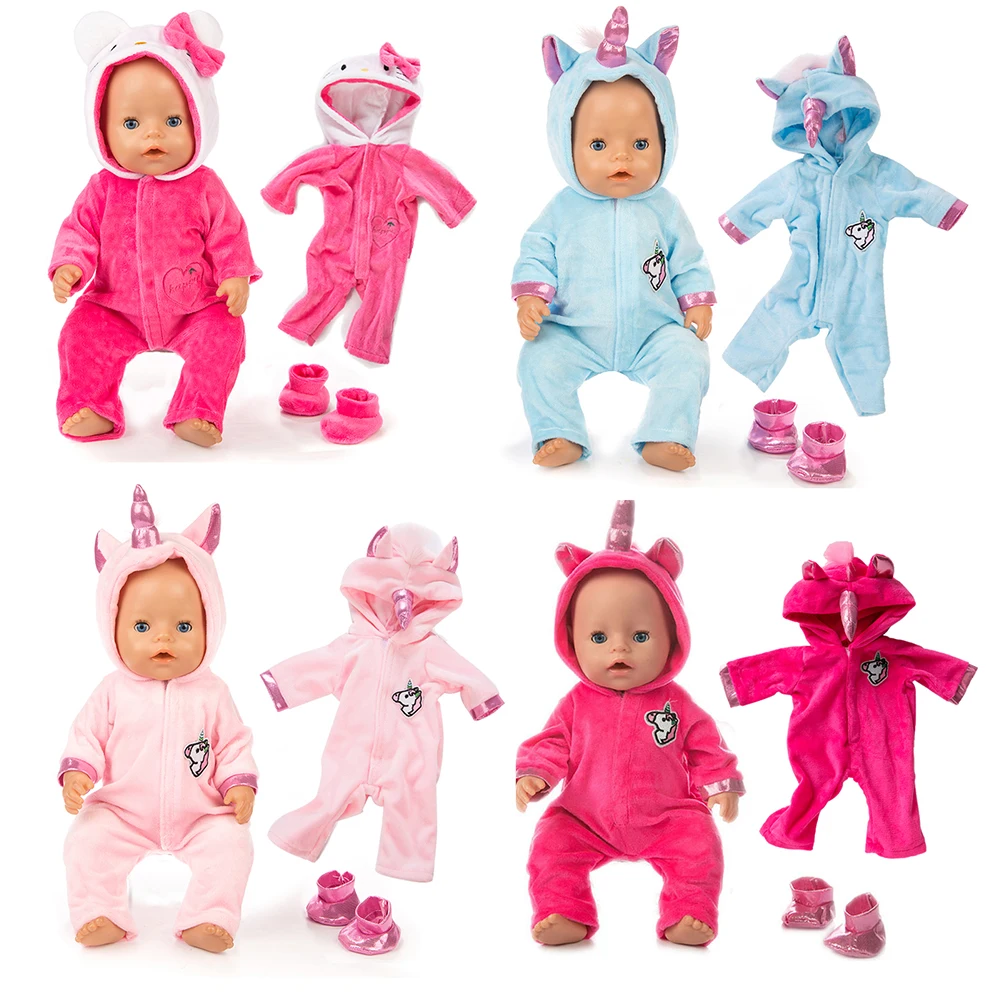 Fashion Outfit Suit Wear For 43cm/17inch Baby Reborn Doll Clothing and Accessories
