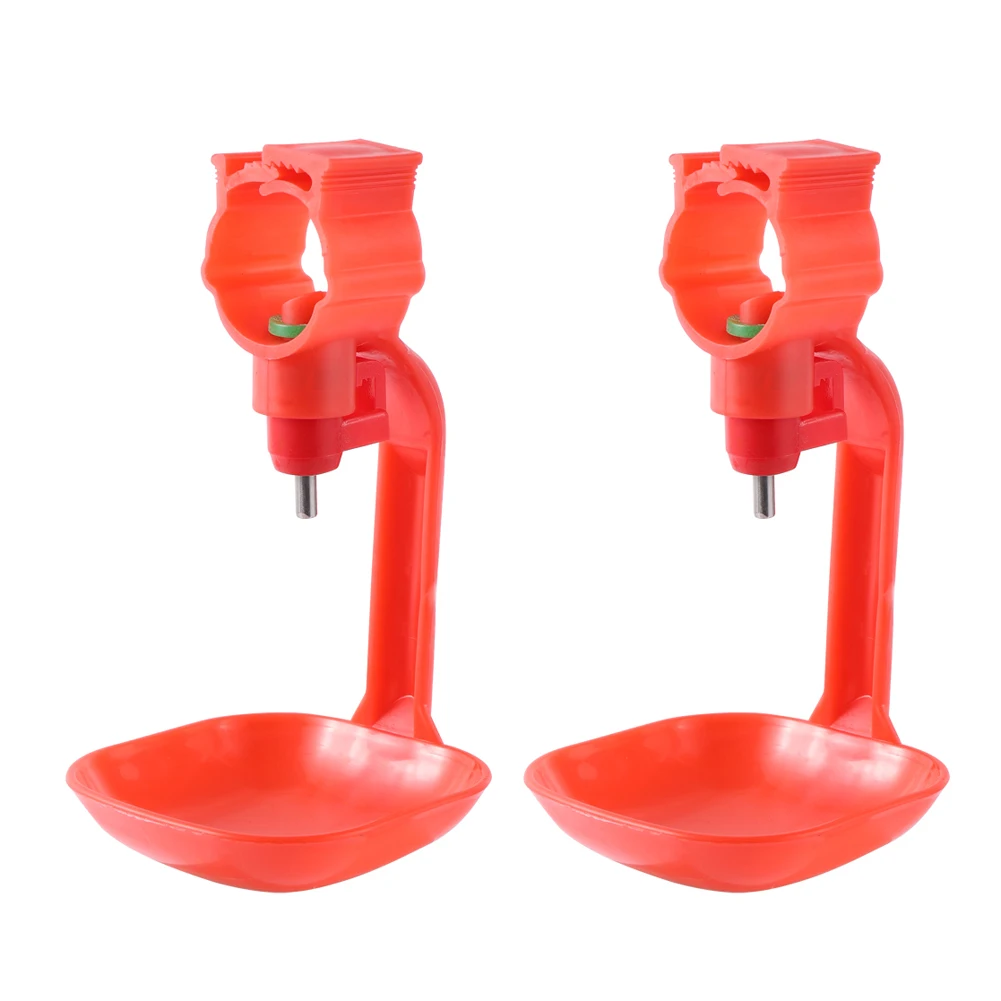 Chicken Drinker Cups Automatic Nipple Water Drinking Cups Poultry Water Hanging Pheasant Water Bowl Farming Equipment Drinker