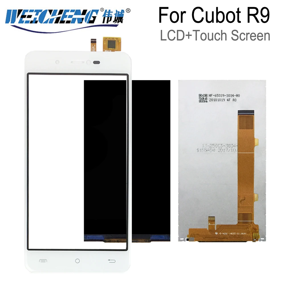 

For Cubot R9 LCD Display+Touch Screen Perfect Repair Parts for R9 lcd Working Well Free Tools