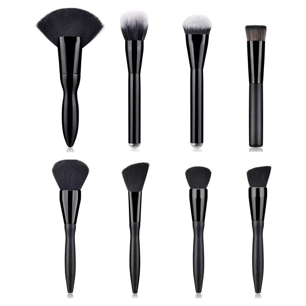 1pcs Face Makeup Brushes Foundation Powder Brush Cosmetic Highlighter Blush Concealer Cream Facial Contour Beauty Make Up Tools