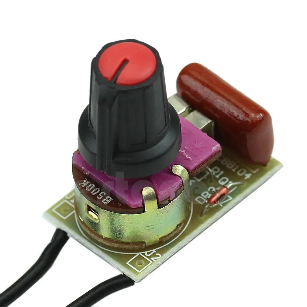 Dimmer Module 100W met Schakelaar Snelheidsregeling Module DIY Kit Voor Arduino