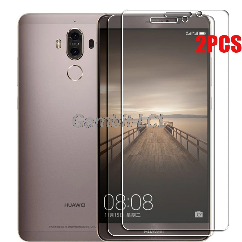 For Huawei Mate 9 Tempered Glass Protective ON Mate9 MHA-L29, MHA-L09, MHA-AL00 5.9INCH Screen Protector Smart Phone Cover  Film