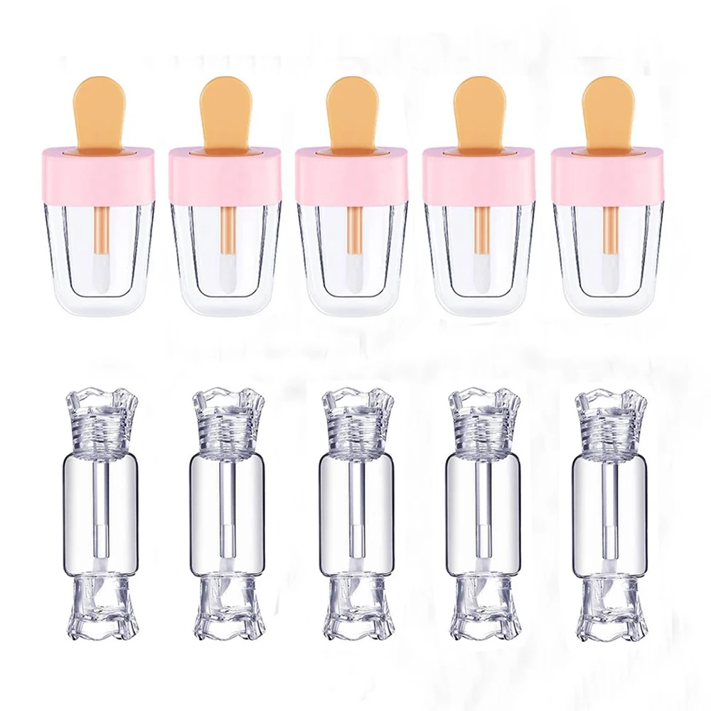 100ml DIY Clear lipgloss base Oil Non-Stick Moisturizing Lipstick Material Gel Lip Gloss Base Tube Handmade Liquid Lipstick Kit