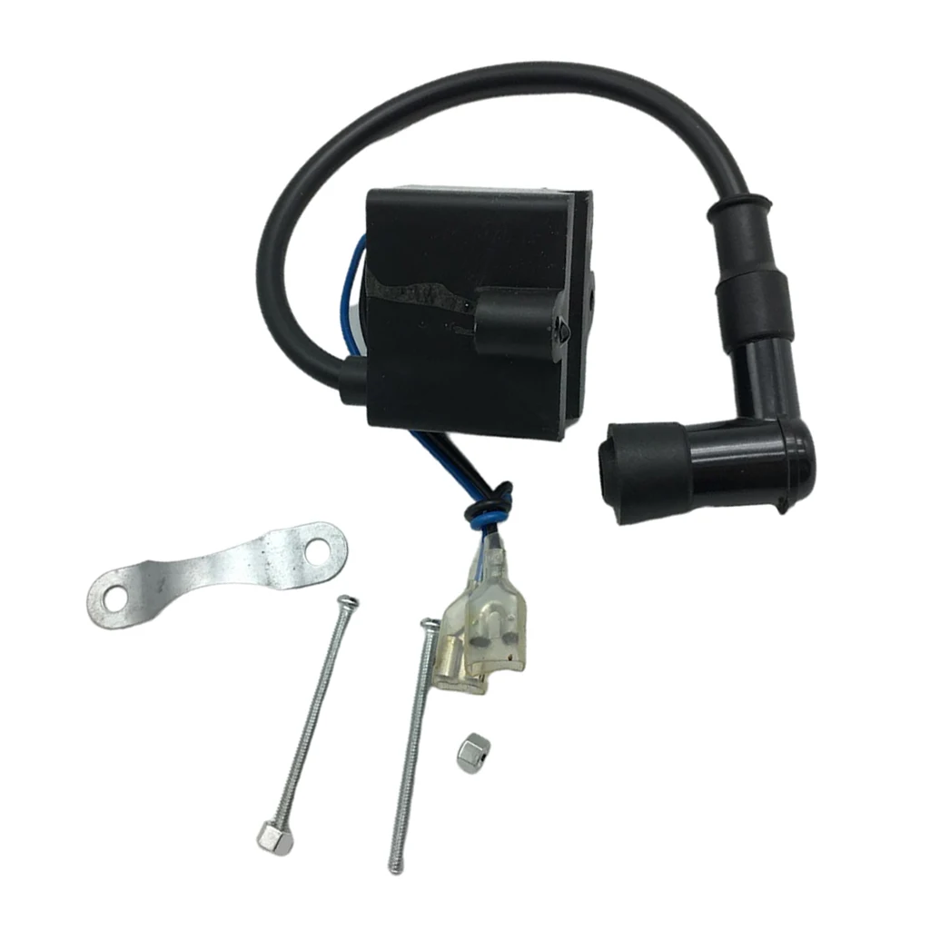 Black Motor Motorized Bicycle Bike CDI Ignition Coil for 50cc 60cc 80cc Engine