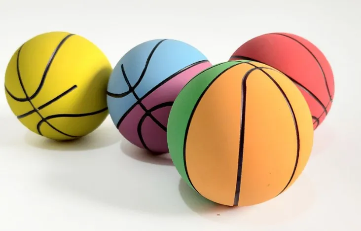 Weiche Elastische Basketbälle Bouncy Squeeze Mini Sport Ball Spielzeug Kinder Und Erwachsene Anti Angst Stress Relief Jonglieren Springen Bälle