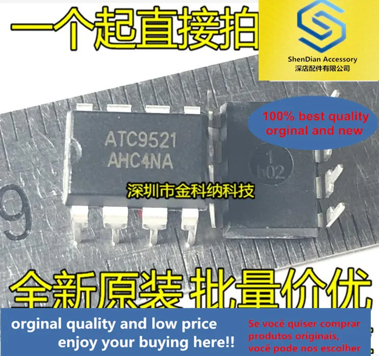 5Pcs Alleen Orginal Nieuwe ATC9521 12W Power Management Ic, Led Driver Ic, In-Line DIP8
