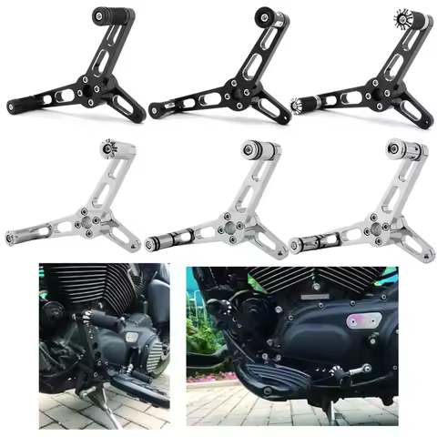 Motorcycle Shift Lever Shifter Pegs Heel Toe CNC Pedal Forward Controls for Harley Sportster XL883 XL1200 Custom Low X48 2004-UP
