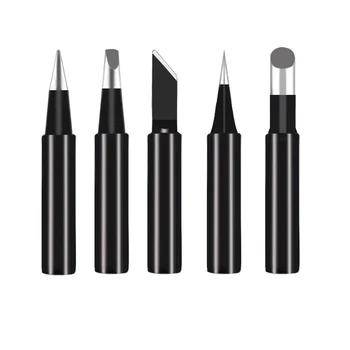 Pontas de ferro de solda ponta 900m-t para hakko 933.376.907.913.951,898d,852d + 852d estação de retrabalho de solda 5 tamanhos