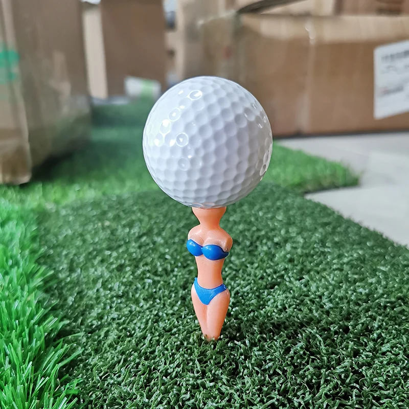 Plastic  80mm Bikini Sexy Golf Tees 10 PCS