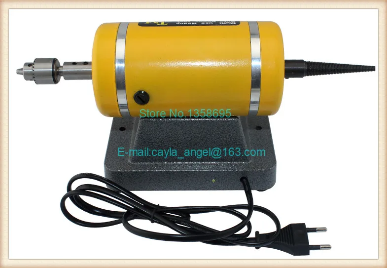 jewellery making 220V With A Drill Chuck Bench Grinder Polishing Motor Workpiece Punching/Polishing Machine