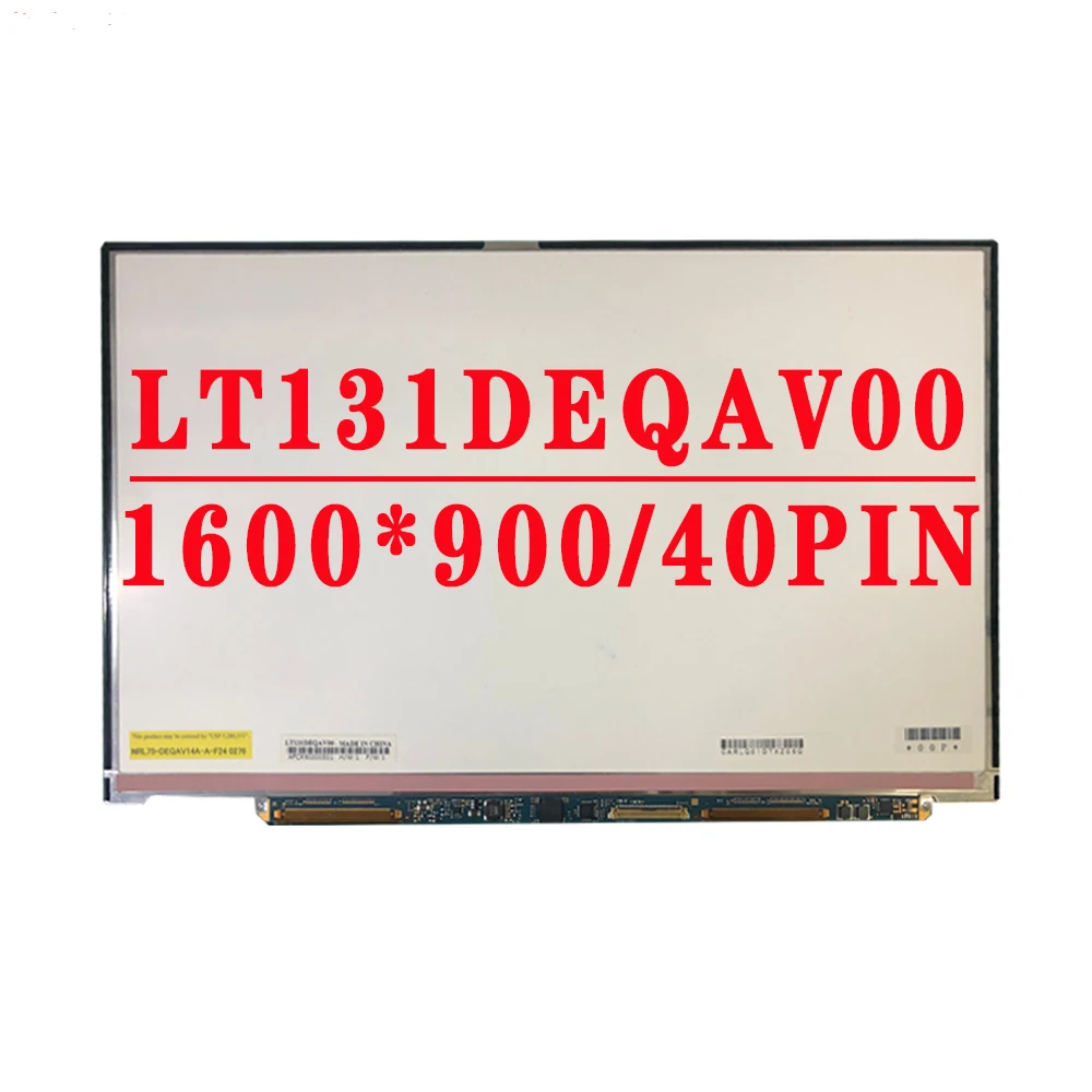 

LT131DEQAV00 13,1 дюймов 1600 * 900TN 40pin LVDS ЖК-экран LT131DEQAV00