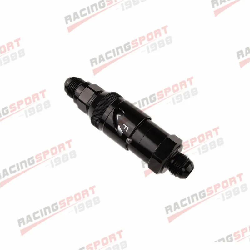 AN10 10AN Quick Release Fittings Fuel Adaptor Adapter Hose Black