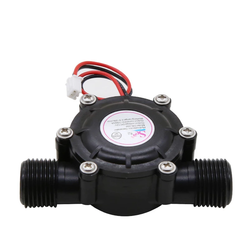 4 Poin Generator Aliran Pipa Generator Hidrolik Brushless Mikro Output DC12V