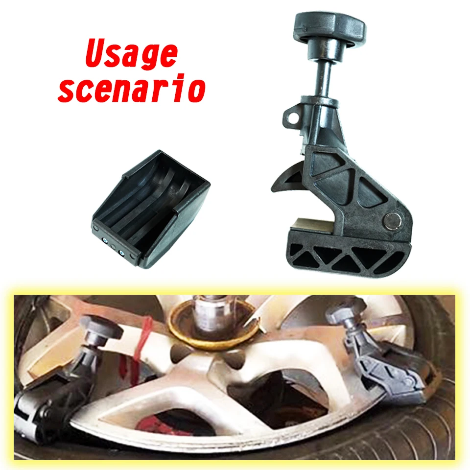 

Hands-free Heavy Duty Clamp Car Tire Dismounting Clamp Tool Tyre Drop Center Clamp Tire Repiar Parts Tyre Changer Helper