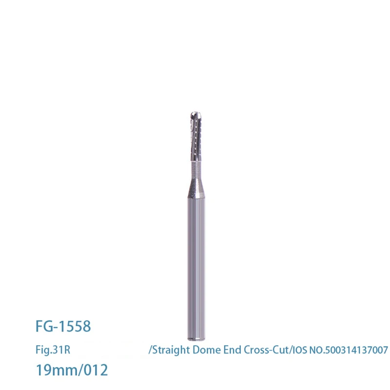 

FG1.6 New Dental Diamond Burs Set Porcelain Shouldered Abutment Polishing Lab Equipment For High Speed Handpiece