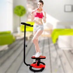 Fitness Stepper Stepping Machine With Handrail Hydraulic 4 Way Twist Thin Legs Waist Loss Weight Indoor Home Exercise Equipment