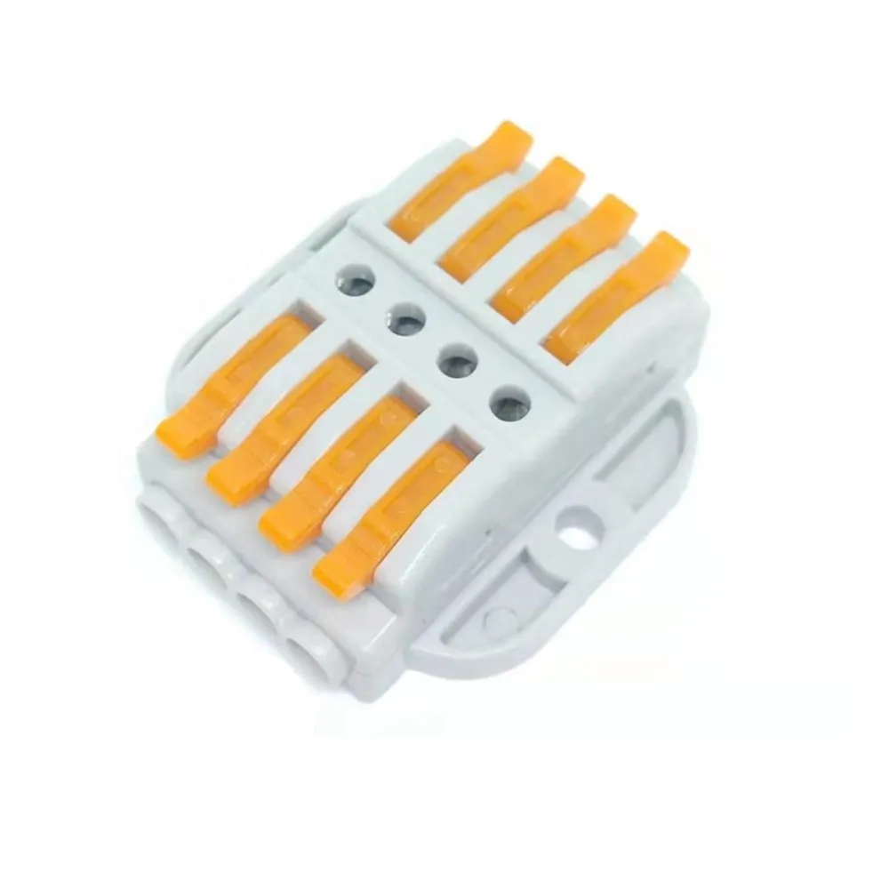 

Mini Fast Quick Eletrical Wire Connector 2/3/4/5/6/8/10/12 Pin Universal Docking Fast Wiring Conductors Push-in Terminal Block