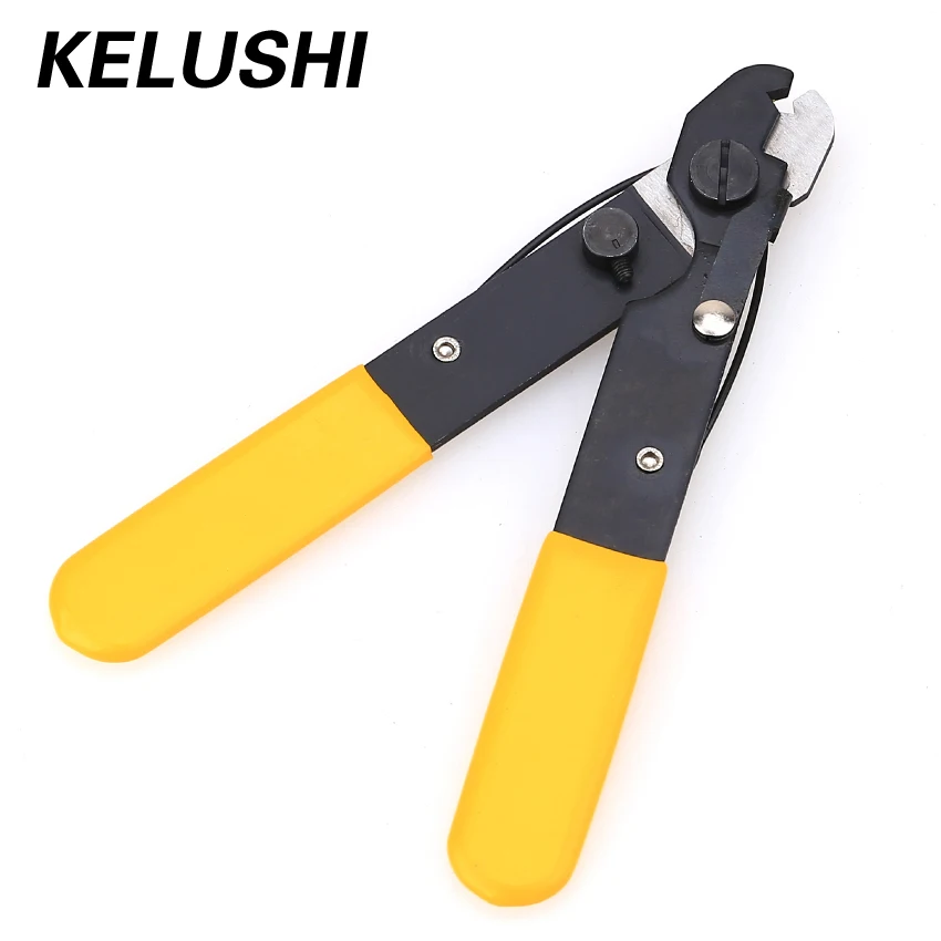 

KELUSHI Fiber Optic Stripper Single port FTTH High precision Tool FO103-S wmiller Strip the coating Optical fiber Free shipping