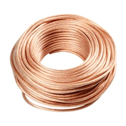 35 Square Transparent Hose Cable Wire Copper Industry Experiment  For Spot Welding Machine Ground Earthing Cable Wire