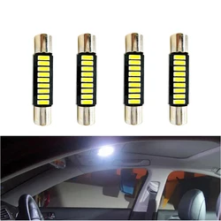 4x 28mm 29mm 31mm C5W 9 SMD 4014 LED Lamp Bulb 6614F 6612F For Car Interior Vanity Mirror Sun Visor Dome Map Lights
