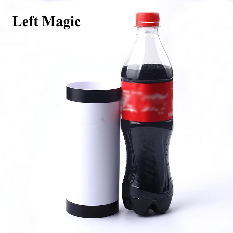 New Vanishing Cola Bottle Magic Tricks Vanishing Cole / Coke Bottle Stage Magic Props Bottle Magic Close Up Illusions Accessorie