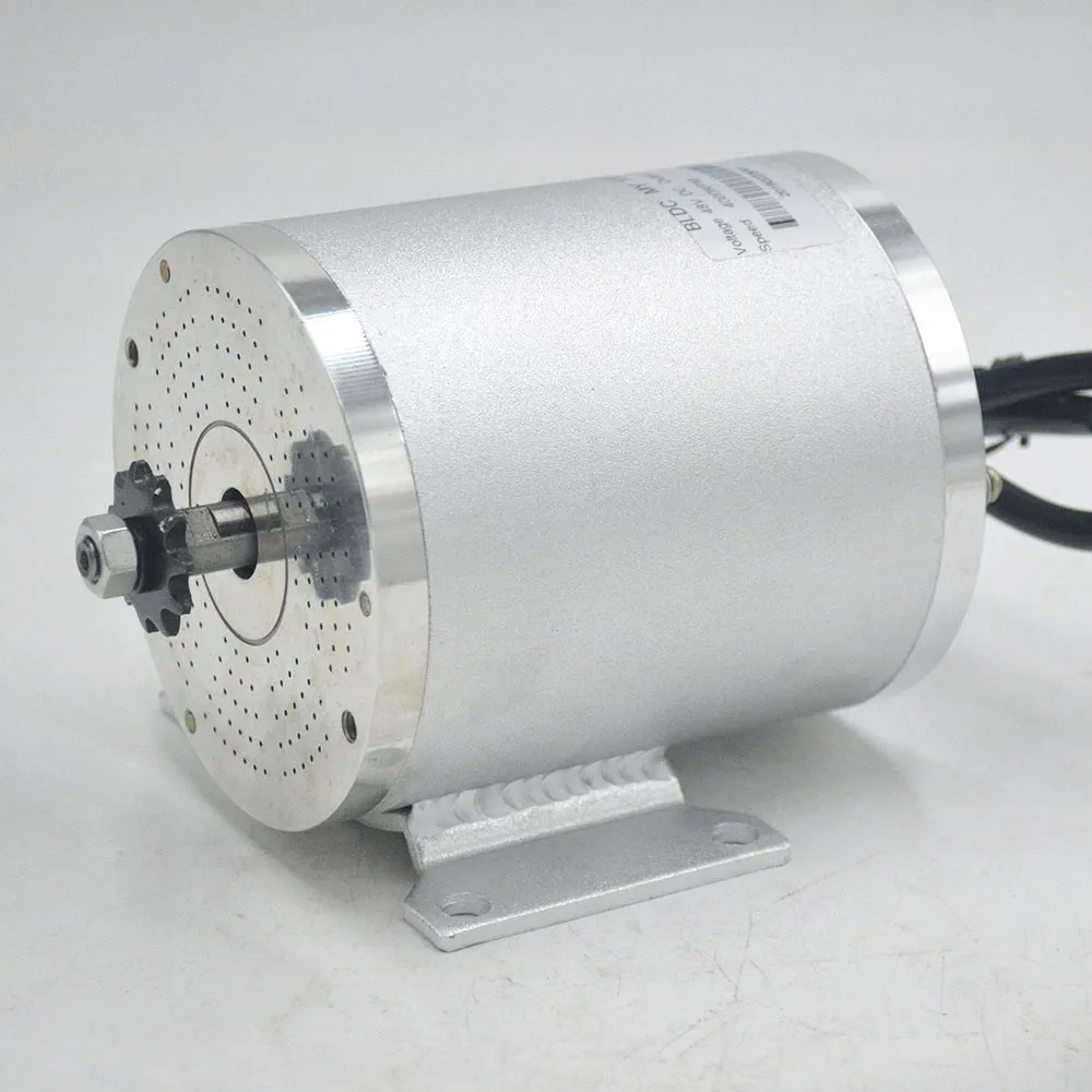 48V 60V 2000W Brushless DC Motor, Electric Motor For Electric Vehicle, Electric Bike Parts