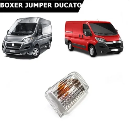 RIGHT EXTERIOR REAR VIEW MIRROR TURN SIGNAL FOR PEUGEOT BOXER CİTROEN JUMPER & FOR FIAT DUCATO 2006-AFTER-6325.H1-71748253